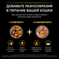 Pro Plan сухой корм для взрослых кошек для шерсти (лосось) 400 г