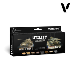 Model Color Set: Utility Paint Set (8)