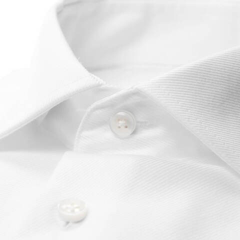 Сорочка мужская Seidensticker Slim Fit 01.653690-01 из твила белая