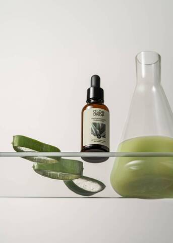 Краснополянская косметика Aloe Drop увлажняющая сыворотка с живым экстрактом алоэ, 30 мл