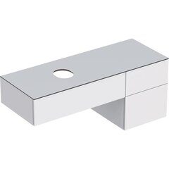 Geberit VariForm 501.189.00.1 Тумба под раковину, 135x55x51см, белый / лакированный глянцевый, белый / матовый фото