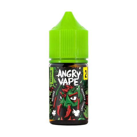 Жидкость Angry Vape Salt 2% 30 ml - Муравей Термит (яблоко)