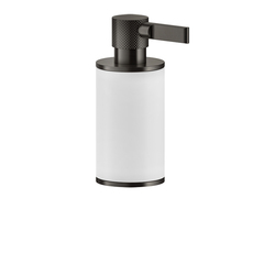 Gessi Inciso 58537#299 Дозатор для жидкого мыла настольный, цвет: белый/nero XL фото