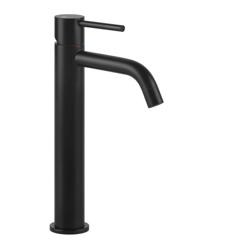 Gessi Emporio Via tortona 18604#299 Смеситель для раковины без донного клапана и соединительными шлангами, цвет: Black XL