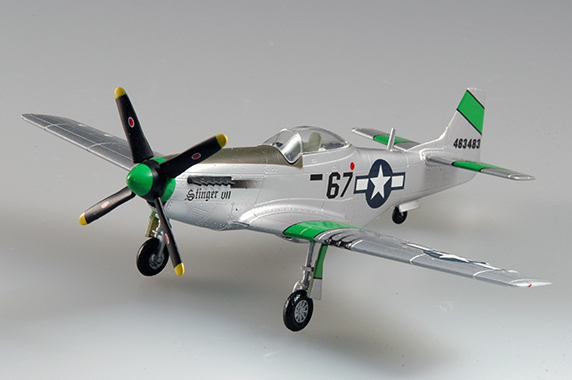Модель Истребитель ВВС США P-51D Мustang масштаб 1:72