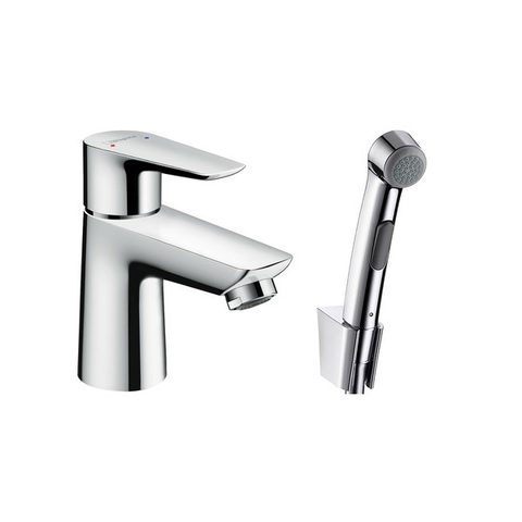 Hansgrohe Talis E 71729000 Смеситель для раковины с гигиеническим душем
