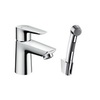 Hansgrohe Talis E 71729000 Смеситель для раковины с гигиеническим душем