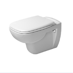 Duravit D-Code 45700900A1 (257009+006739) Комплект: подвесной унитаз Rimless 257009 355х545 мм.+ сиденье с автоматическим закрыванием фото