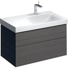 Geberit Xeno2 500.516.43.1 Тумба под раковину, 88x53x46.2см, Серый / Меламин, древесная структура фото