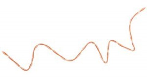 Кабель NIKOLAN UTP 1pair, Cat5e, In (1125-OR) (500м.)