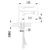 Lemark Plus Grace LM1508C Смеситель для биде, хром
