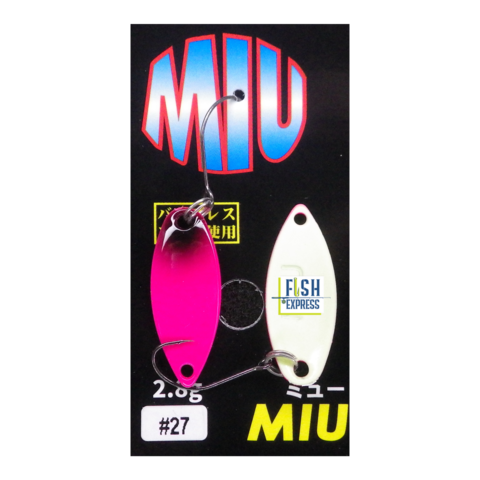 Блесна колеблющаяся на форель MIU LTD 2.8гр #27