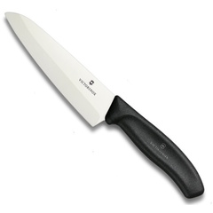 Фото Кухонный шеф нож Victorinox керамический, 150 мм, рукоять Fibrox