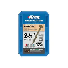 Шурупы для HD 125 шт. Kreg SML-C2X250-125-INT