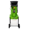 Измельчитель садовый электрический Greenworks Арт. 2208007, 220 В, 2800 Вт с контейнером — фото 2