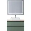 BelBagno KRAFT-900-2C-SO-VO База под раковину подвесная с фрезерованными ручками по всей длине фасада с двумя выкатн. ящ., Еловый Мат., 900x455x500