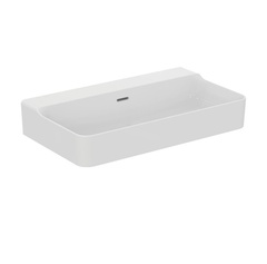 Ideal Standard Conca T382801 Раковина 80 см без отверстия под смеситель, с отверстием перелива, нижняя поверхность отшлифована фото
