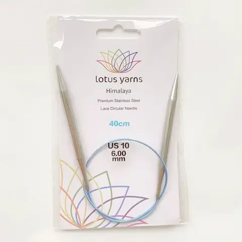 Спицы Lotus Yarns Himalaya Premium круговые 6 мм/40 см 14013