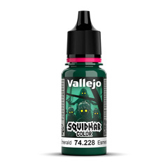 Vallejo Squidmar Color Corrupted Emerald — акриловая краска, 18 мл (74.228)