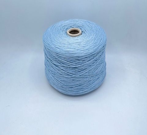 Industria Italiana (пр.Италия),art-Darling 220м/100гр, 64% Органический хлопок, 20% Полиамид, 16% Металлизированное волокно(люрекс), цвет-Небесно-голубой. арт-29187