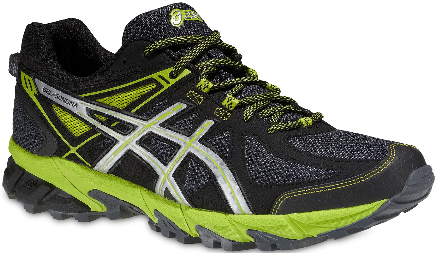 Asics Gel Sonoma Мужские кроссовки внедорожники черные - 6