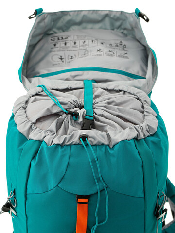 Картинка рюкзак туристический Kanrock Cruiser 45 Sea Green - 33