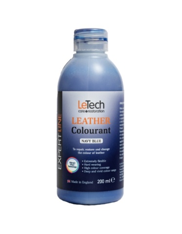 LeTech Expert Line Краска для кожи (Leather Colourant) Navy Blue, 200мл