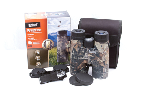Бинокль Bushnell PowerView ROOF 10x42 camo Бинокль Bushnell PowerView ROOF 10x42 camo