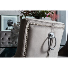 Кресло Prince Velvet Grey