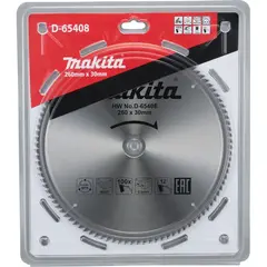Диск по дереву 260х30 мм Makita D-65408