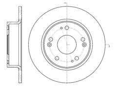 Диск тормозной G-brake  GR-01659