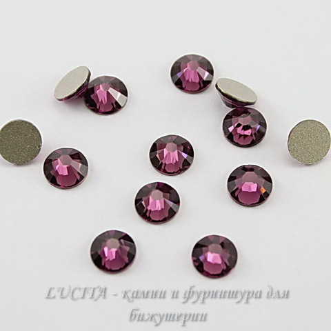 2028/2058 Стразы Сваровски холодной фиксации Amethyst ss12 (3,0-3,2 мм), 10 штук ()