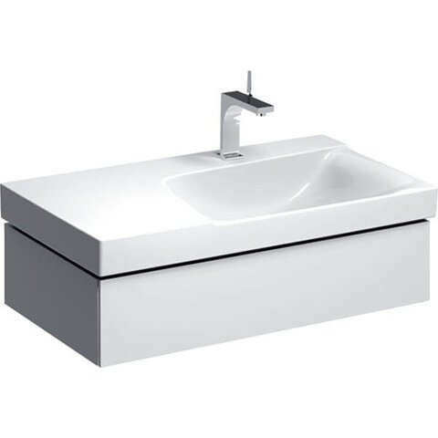 Geberit Xeno2 500.514.01.1 Тумба под раковину, 88x22x46.2см, Белый / Высокоглянцевое покрытие