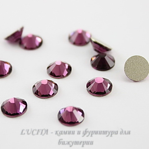 2028/2058 Стразы Сваровски холодной фиксации Amethyst ss12 (3,0-3,2 мм), 10 штук ()