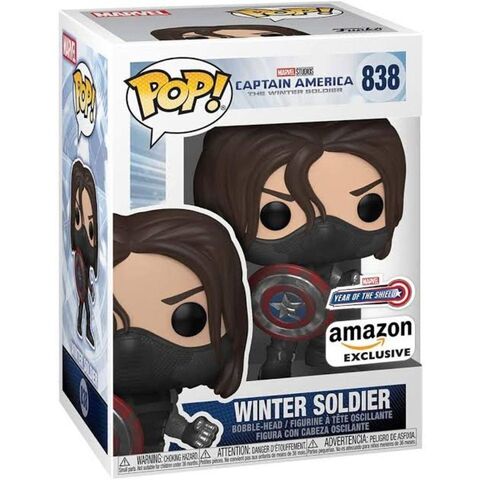 Funko POP! Marvel. Captain America: Winter Soldier (Amazon Exc) (838)
