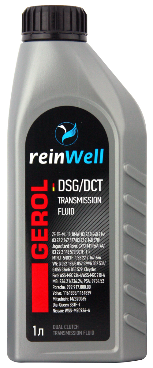 Трансмиссионное масло ReinWell GEROL DSG DCT синтетическое 1л