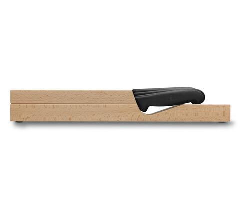 Набор ножей кухонных Victorinox Fibrox (5.1143.5) компл.:5шт черный карт.коробка
