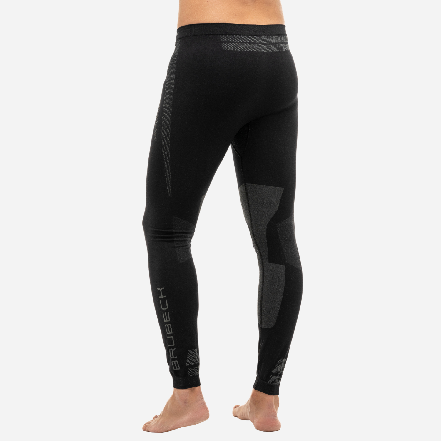 Мужские термокальсоны Brubeck Dry black-graphite - 2