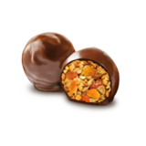 Shoco Rolls с арахисом изюмом цукатами апельсина и медом в шоколадной глазури Galagancha 135 г
