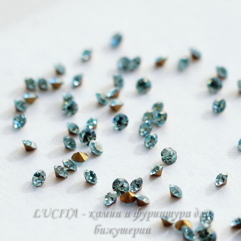 1028 Стразы Сваровски Aquamarine PP 6 (1,3-1,35 мм), 20 штук ()