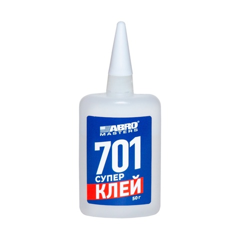 Суперклей ABRO MASTERS 701 SG-050-RE 50гр