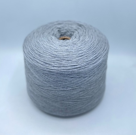 Zegna Baruffa (пр.Италия), art-Cashwool, 375м(смотка в 4 нити)/100гр. 100%Меринос,  цвет-Серый меланж(273/24/507), арт-34629