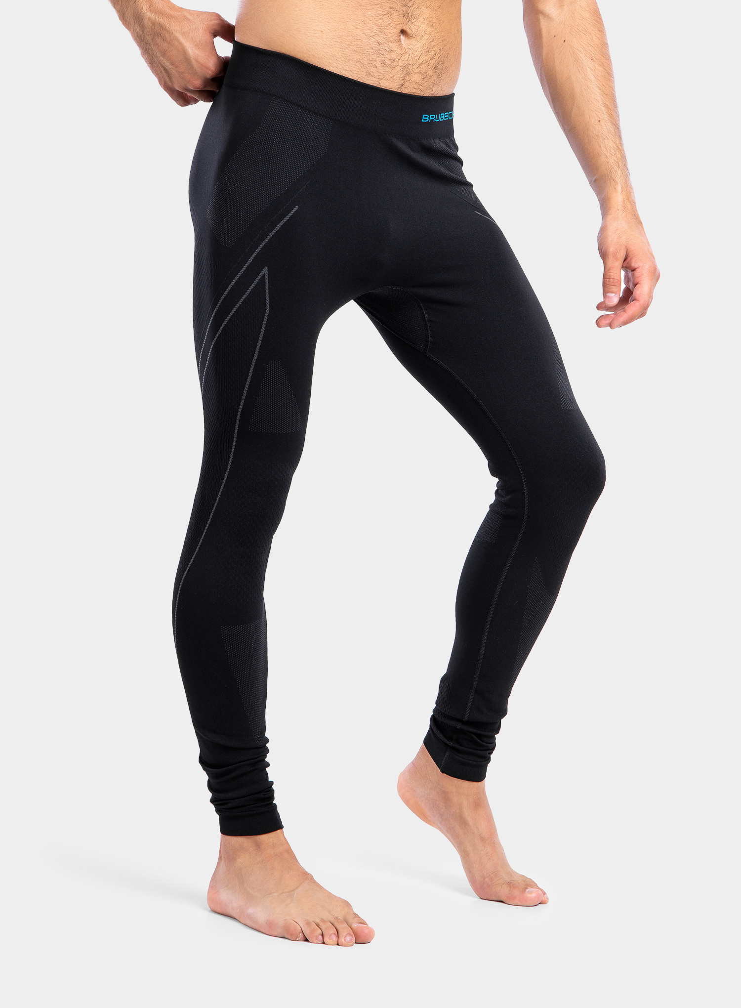 Brubeck Thermo Nilit термобелье рейтузы мужские черные - 6