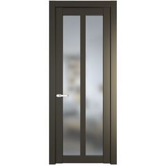 Межкомнатная дверь эмаль Profil Doors 1.7.2PD перламутр бронза остеклённая