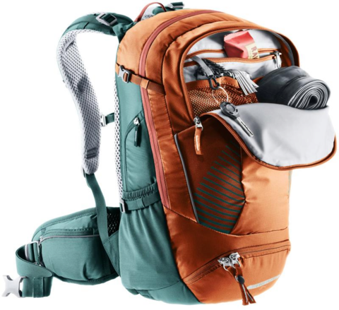 Картинка рюкзак велосипедный Deuter Trans Alpine 24 Chestnut/Deepsea - 6