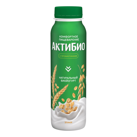 АктиБИО питьевой злаки 260гр