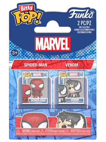 Funko Bitty POP! Spider-Man: Spider-Man & Venom 2PK