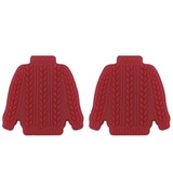 Заглушки для спиц Lotus Yarns Свитер бордо, 1 пара
