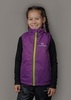 Nordski Kids Motion теплый жилет для девочек purple - 1