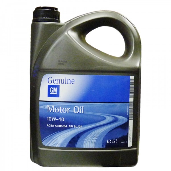 GM MOTOR OIL 10W-40- Полусинтетическое моторное масло